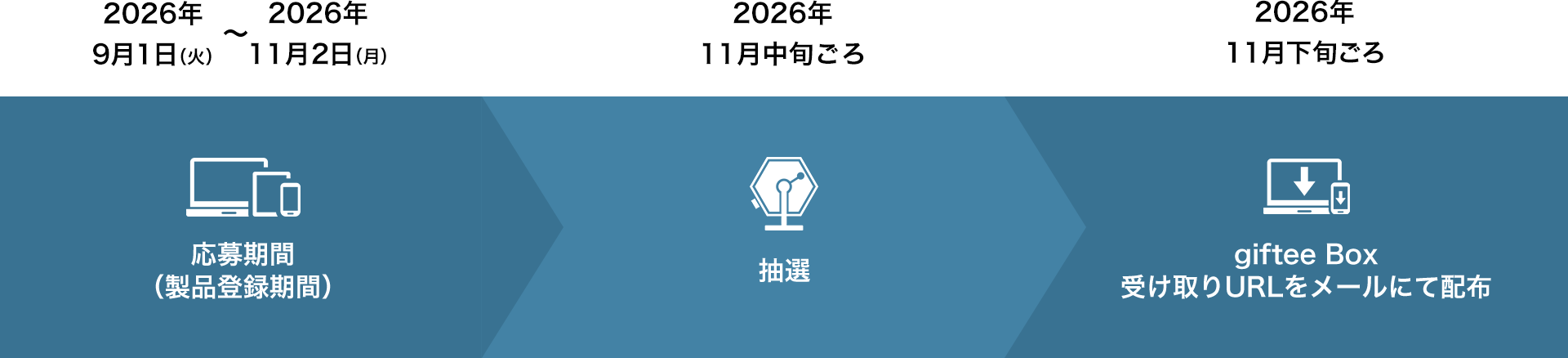 キャンペーンスケジュール
